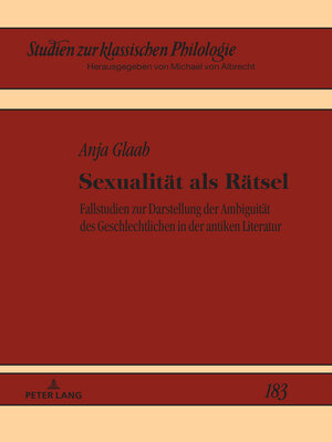 cover image of Sexualitaet als Raetsel